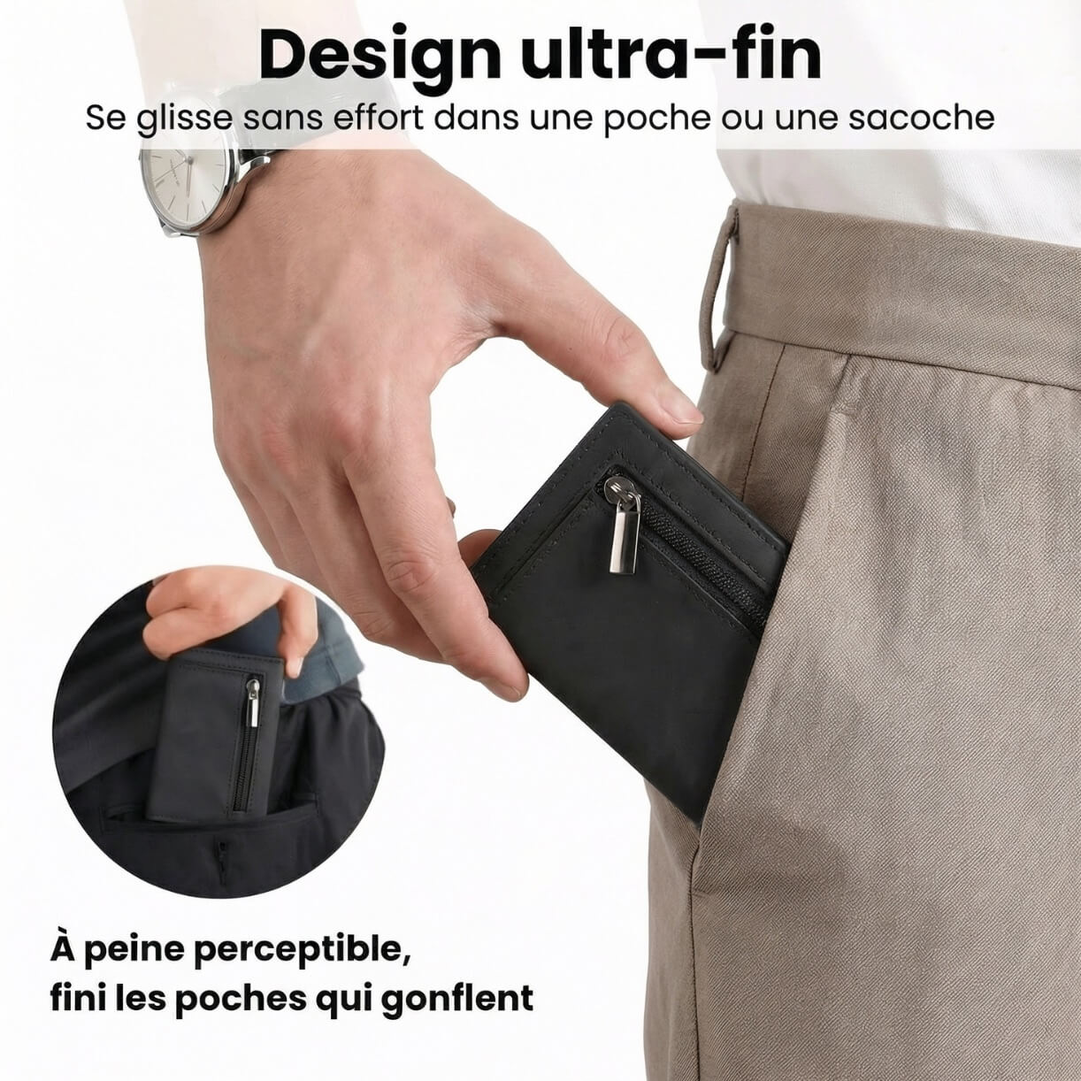 Portefeuille compact RFID | NOMALERO™ - NOMALERO