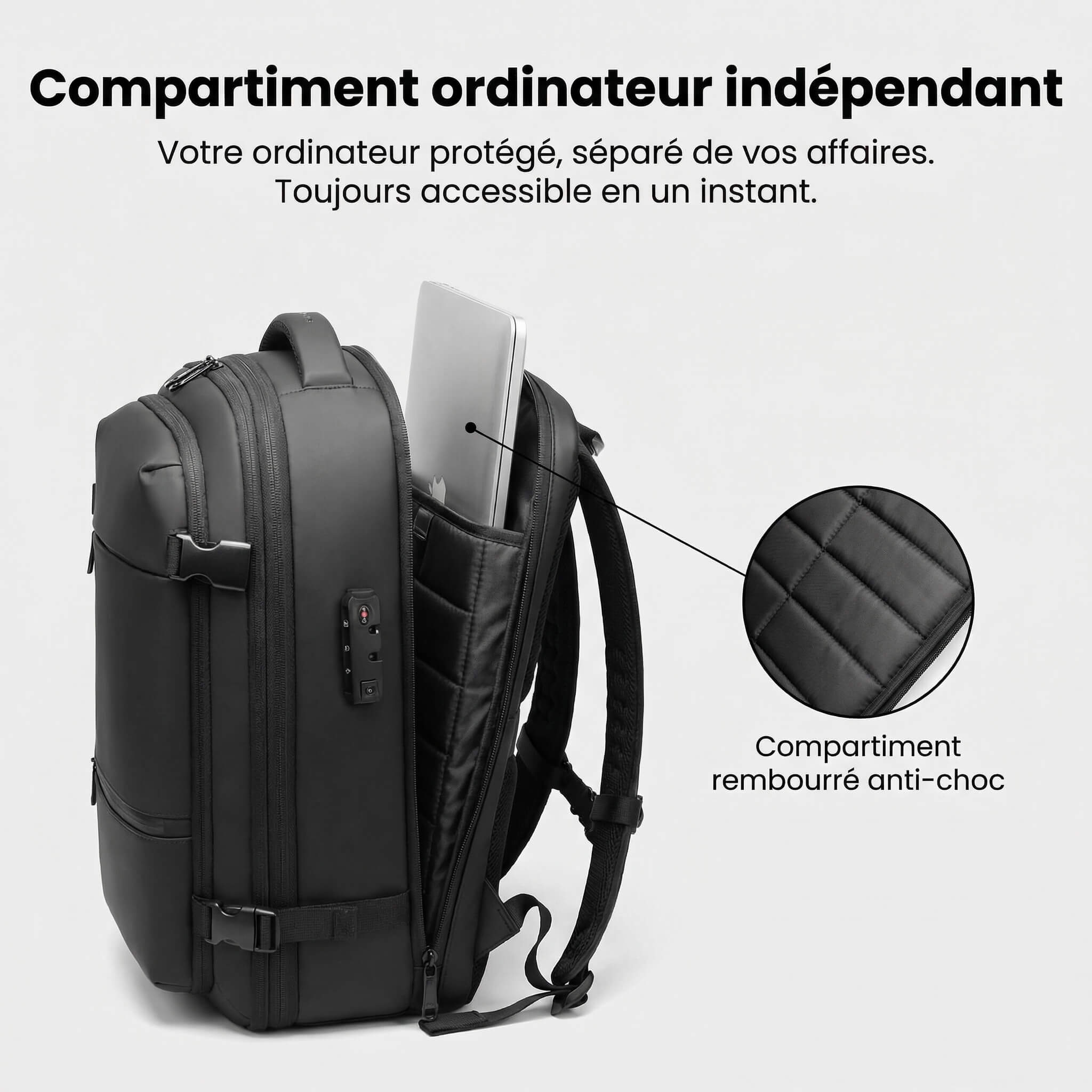 Sac à Dos Compressible | NOMALERO® - NOMALERO