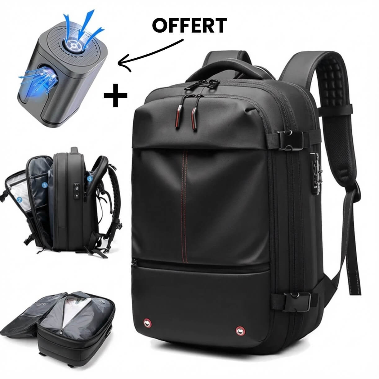 Sac à Dos de Voyage Compressible | NOMALERO™ - NOMALERO